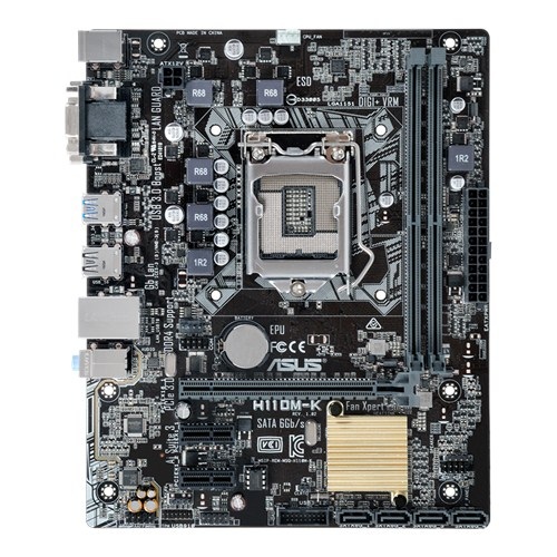Asus Prime H410M-CS DDR4 10th Gen Intel 1200 Socket Micro ATX Motherboard - Image 3