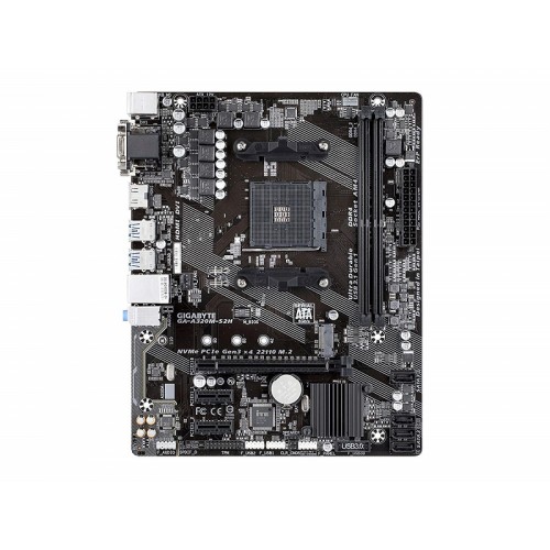 Gigabyte GA-A320M-S2H AMD Micro ATX Motherboard - Image 2