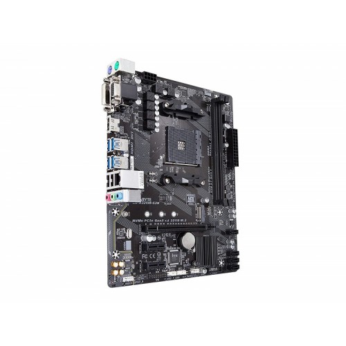 Gigabyte GA-A320M-S2H AMD Micro ATX Motherboard - Image 3