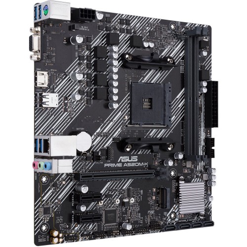 Asus Prime A520M-K AM4 Micro-ATX AMD Motherboard - Image 2