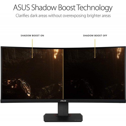 Asus TUF VG35VQ 35” Curved WQHD 100Hz HDR FreeSync Gaming Monitor - Image 5