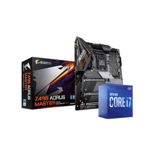 Gigabyte Z490 Aorus Master Motherboard & Intel 10th Gen Core i7-10700 Processor Bundle