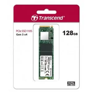 Transcend 110S 128GB M.2 2280 (M-Key) PCIe Gen3x4 SSD Drive