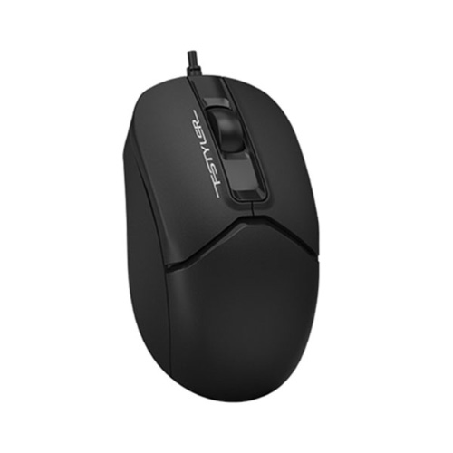 A4Tech FM12 FSTYLER USB Mouse Black - Image 2