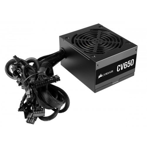Corsair CV650 650Watt 80 Plus Bronze Certified Power Supply - Image 3