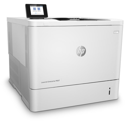 HP Enterprise M607n Single Function Mono Laser Printer - Image 2