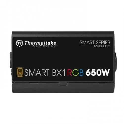 Thermaltake Smart BX1 RGB 650W Non Modular 80 Plus Bronze Certified Power Supply - Image 3
