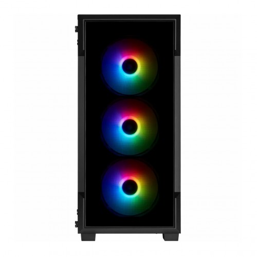 Corsair iCUE 220T RGB Tempered Glass Mid-Tower Smart Case -Black
