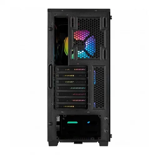 Corsair iCUE 220T RGB Tempered Glass Mid-Tower Smart Case -Black - Image 3
