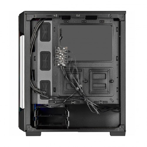 Corsair iCUE 220T RGB Tempered Glass Mid-Tower Smart Case -Black - Image 4