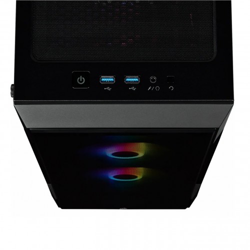 Corsair iCUE 220T RGB Tempered Glass Mid-Tower Smart Case -Black - Image 5