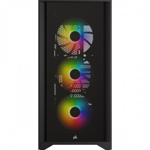 Corsair iCUE 4000X RGB Tempered Glass Mid-Tower ATX Casing - Image 2