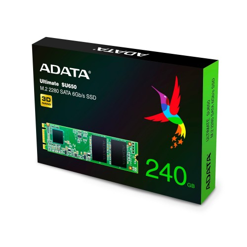 Adata SU650 240GB M.2 SATA SSD - Image 2