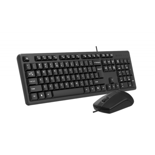 A4tech KK-3330 USB Multimedia Keyboard Mouse Combo Black - Image 2