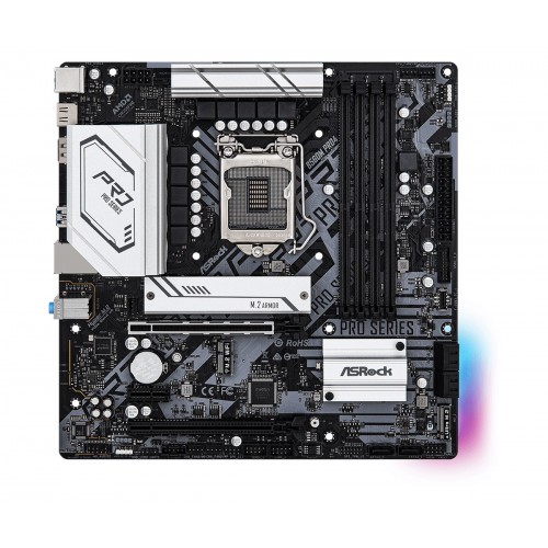ASRock B560M Pro4 10th and 11th Gen Micro ATX Motherboard - Image 2