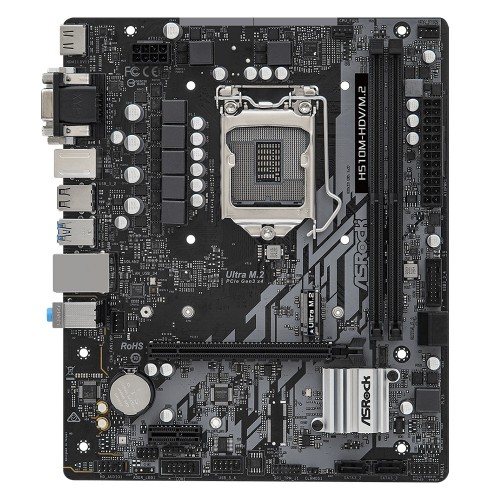 ASRock H510M-HDV/M.2 10th and 11th Gen Micro ATX Motherboard - Image 4