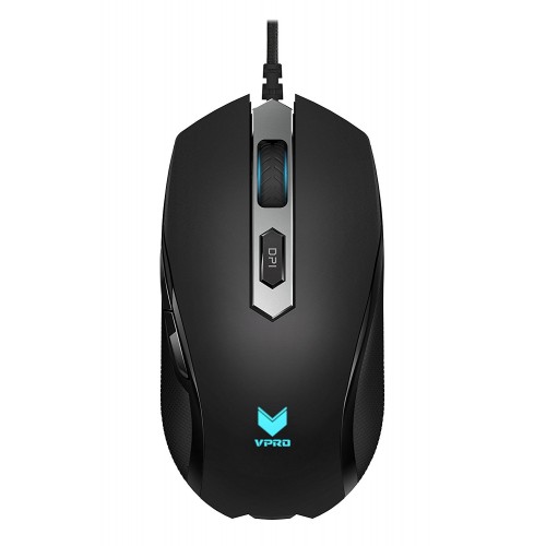 Rapoo V210 VPRO Black RGB Optical Gaming Mouse - Image 2