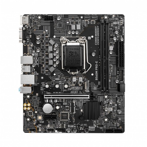 MSI B560M PRO-E 10th and 11th Gen Micro ATX Motherboard - Image 2