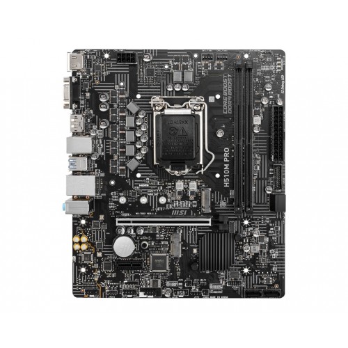 MSI H510M PRO Intel 10th Gen and 11th Gen Mirco-ATX Motherboard - Image 2