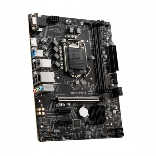 MSI H510M PRO-E Intel 10th Gen and 11th Gen Mirco-ATX Motherboard - Image 3