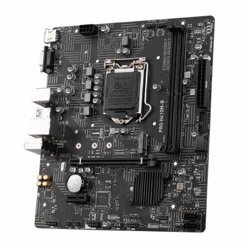 MSI PRO H410M-B 10th Gen Micro-ATX Motherboard - Image 3