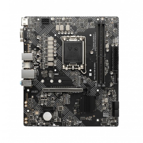 MSI PRO H610M-B DDR4 12th Gen Mirco-ATX Motherboard - Image 2