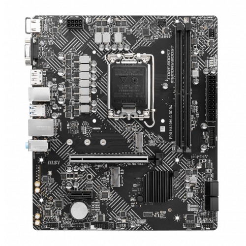 MSI PRO H610M-G DDR4 12th Gen Mirco-ATX Motherboard - Image 2