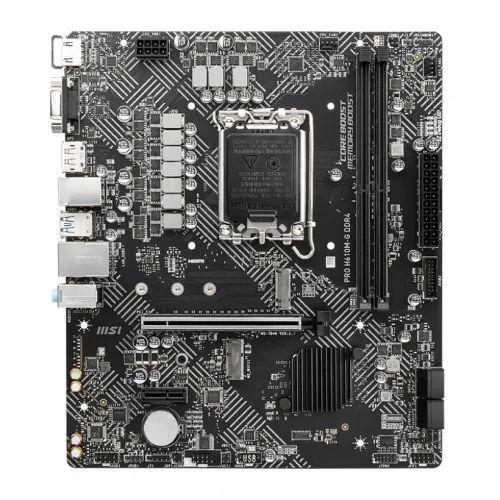 MSI PRO H610M-G DDR4 12th Gen Mirco-ATX Motherboard - Image 2