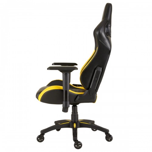Corsair T1 Race 2018 Gaming Chair Black/Yellow - Image 3
