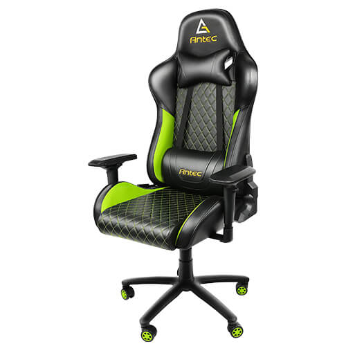 Antec T1 Sport Gaming Chair Green - Image 2