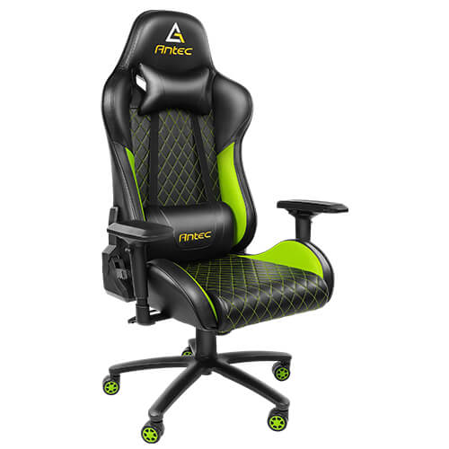 Antec T1 Sport Gaming Chair Green - Image 4