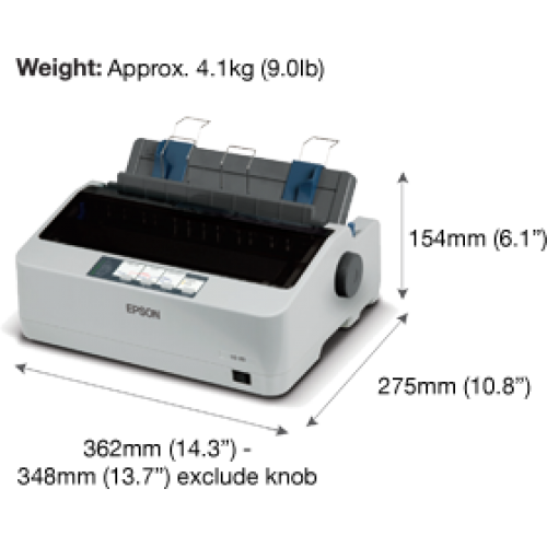 Epson LQ310 Dot Matrix Printer - Image 2