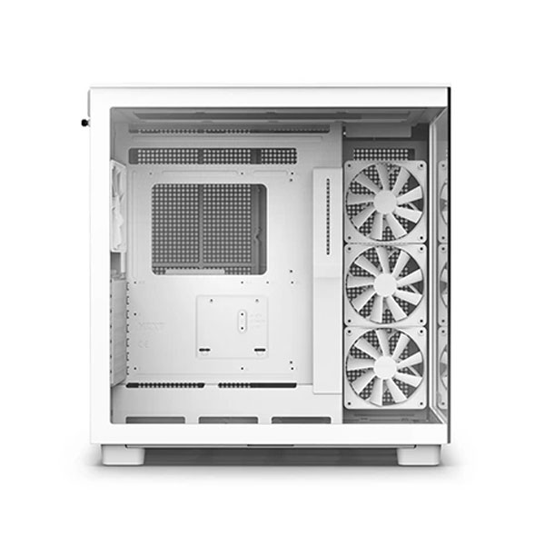 NZXT CM-H91FW-01 H9 Flow Edition ATX Mid Tower Casing - White - Image 3