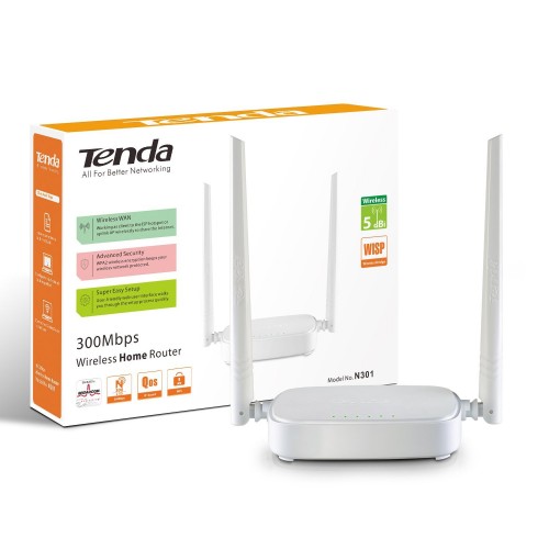 Tenda N301 Wireless N300 Easy Setup Router - Image 3