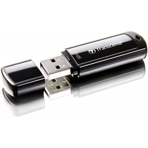 Transcend JetFlash 700 32GB USB 3.1 Black Pen Drive - Image 2
