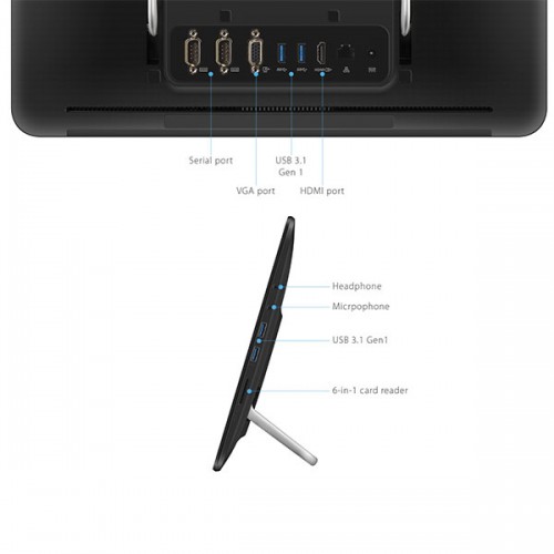 ASUS Vivo AiO V161GART Celeron N4020 15.6" HD All-in-One PC - Image 3