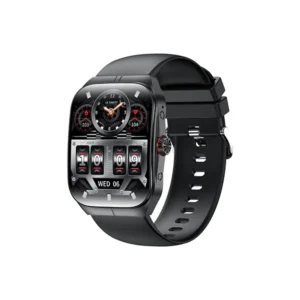 Blisbond Crescent AMOLED Display Bluetooth Calling Smart Watch