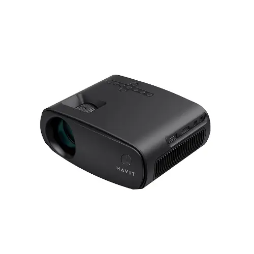 Havit PJ207 160 Lumens HD 720p Wi-Fi Screen Mirroring Portable Projector - Image 3