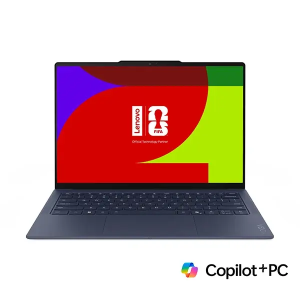 Lenovo Yoga Slim 7i Ultra Aura Edition 14IPH11 (83QK007HIN) Core Ultra 7 355 32GB RAM 1TB SSD 14-inch 2.8K POLED Display Copilot+ PC (Fifa World Cup 26 Edition)