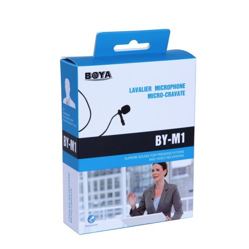 Boya BY-M1 Omnidirectional Lavalier Microphone - Image 2