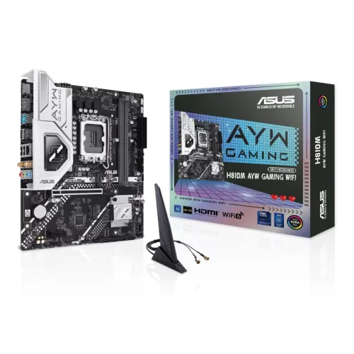 Asus H810M AYW GAMING WIFI LGA 1851 mATX Motherboard - Image 2