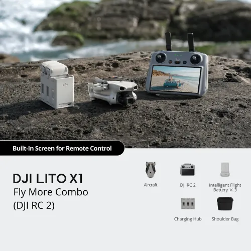 DJI Lito X1 Fly More Combo with RC 2 Controller - Image 5